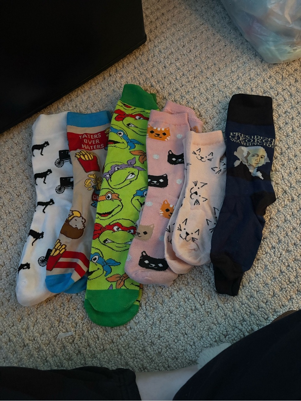 Target Women's Novelty Crew Socks - Multicolor Fun Pack